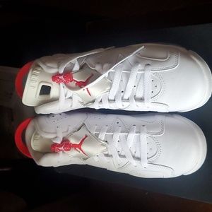 Air Jordan 6 Retro (GS) white/red